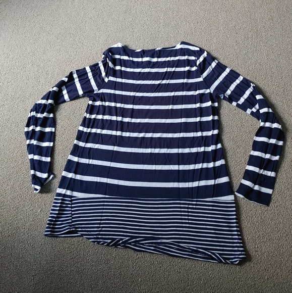 Olive + Oak striped long sleeve shirt - Picture 4 of 4